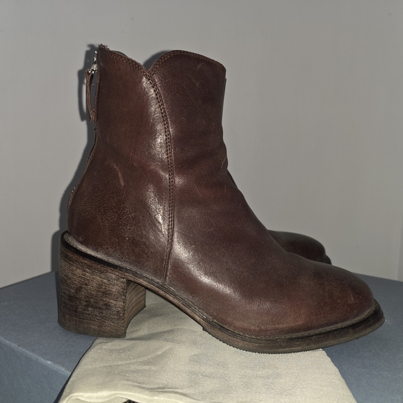 Moma Shoes - Moma Tronchetta Donna Leather Ankle Boots